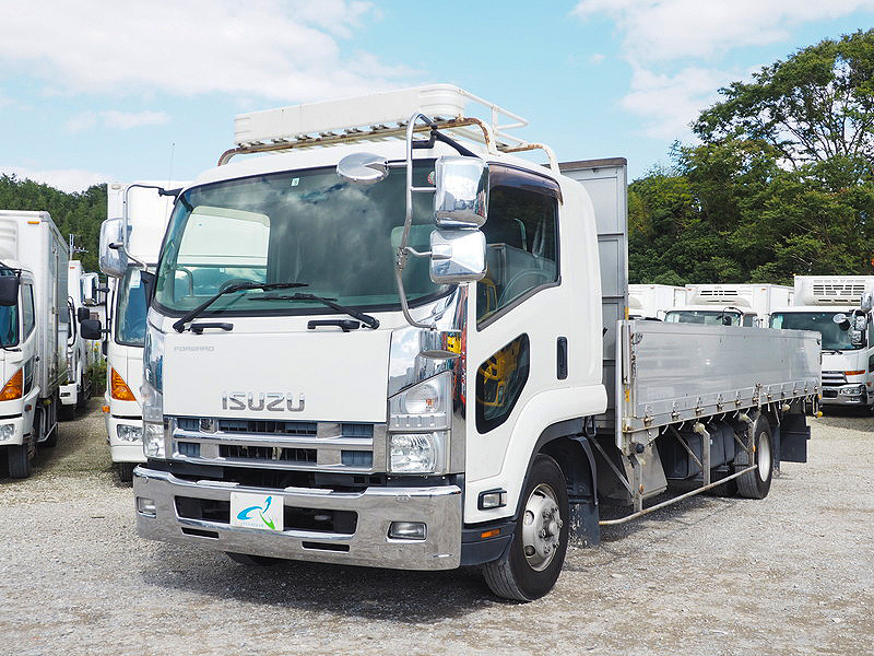 いすゞ フォワード 平ボディ 中型 TKG-FRR90S2 年式 H25[写真01]