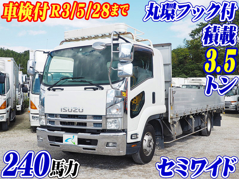 いすゞ フォワード 平ボディ 中型 TKG-FRR90S2 年式 H25[写真02]