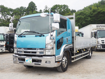 いすゞ フォワード 平ボディ 中型 TKG-FRR90T2 年式 H26 [写真01]