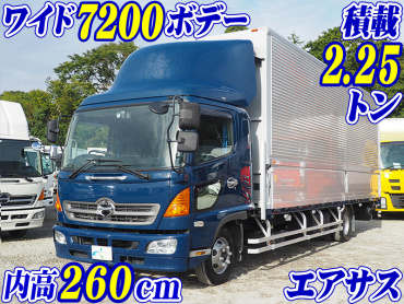 日野 レンジャー ウイング車 中型 TKG-FD7JPAG 年式 H27 [写真02]