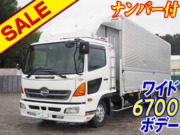 日野 レンジャー ウイング車 中型 BKG-FD7JMYA 年式 H22[写真02]