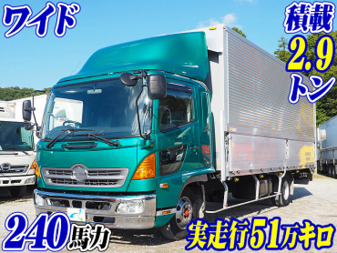 日野 レンジャー ウイング車 中型 ADG-FD8JLWA 年式 H18[写真02]