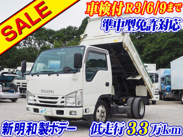 いすゞ エルフ ダンプ 小型 TPG-NJR85AD 年式 H27[写真02]