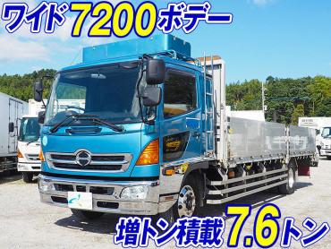 日野 レンジャー 平ボディ 中増t QKG-FE7JPAA 年式 H25[写真02]