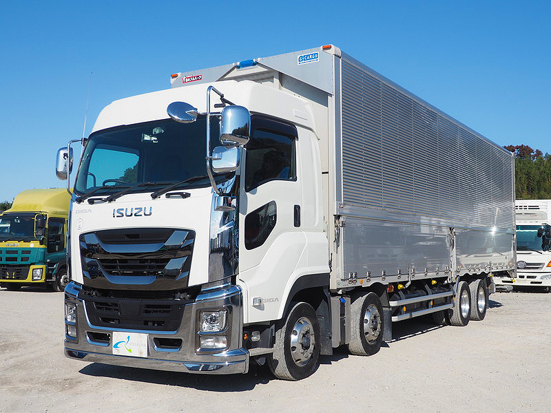 いすゞ ギガ ウイング車 大型 2PG-CYJ77C 年式 H30[写真01]
