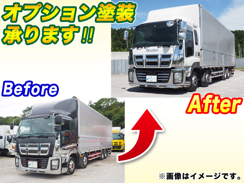 いすゞ ギガ ウイング車 大型 QKG-CYJ77A 年式 H26[写真03]