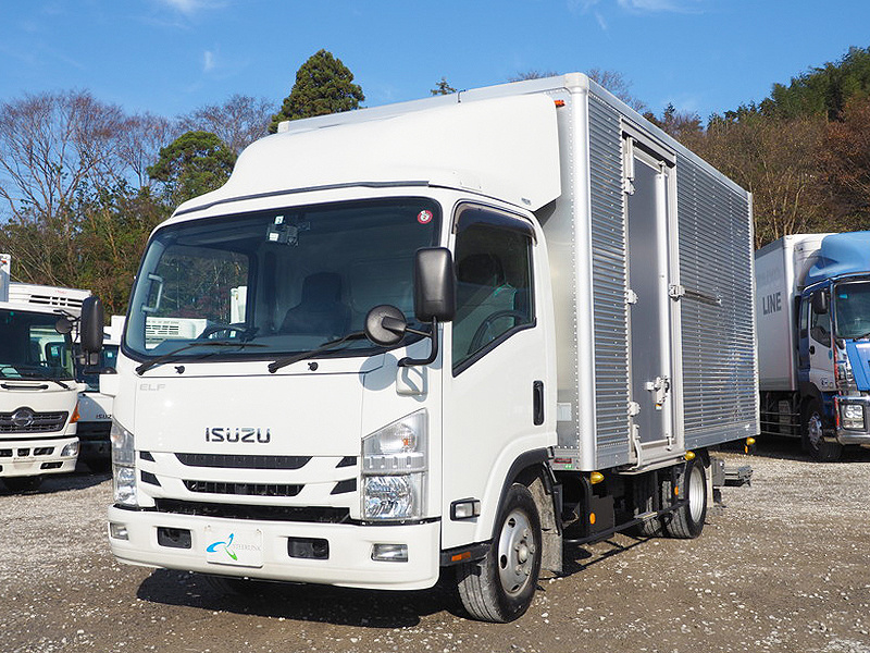 いすゞ エルフ バン車 小型 TRG-NPR85AN 年式 H29[写真01]