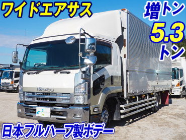 いすゞ フォワード ウイング車 中増t SKG-FSR90T2 年式 H25[写真02]