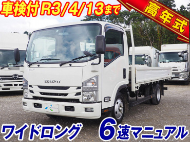 いすゞ エルフ 平ボディ 小型 TRG-NPR85AR 年式 H30 [写真01]