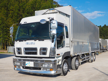いすゞ ギガ ウイング車 大型 PKG-CYJ77W8 年式 H20 [写真01]