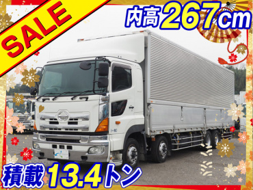 日野 グランドプロフィア ウイング車 大型 QKG-FW1AXBG 年式 H25 [写真02]