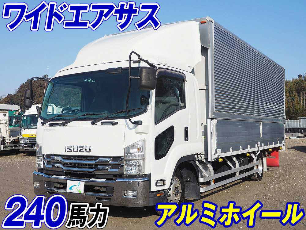 いすゞ フォワード ウイング車 中型 TKG-FRR90T2 年式 H28[写真02]