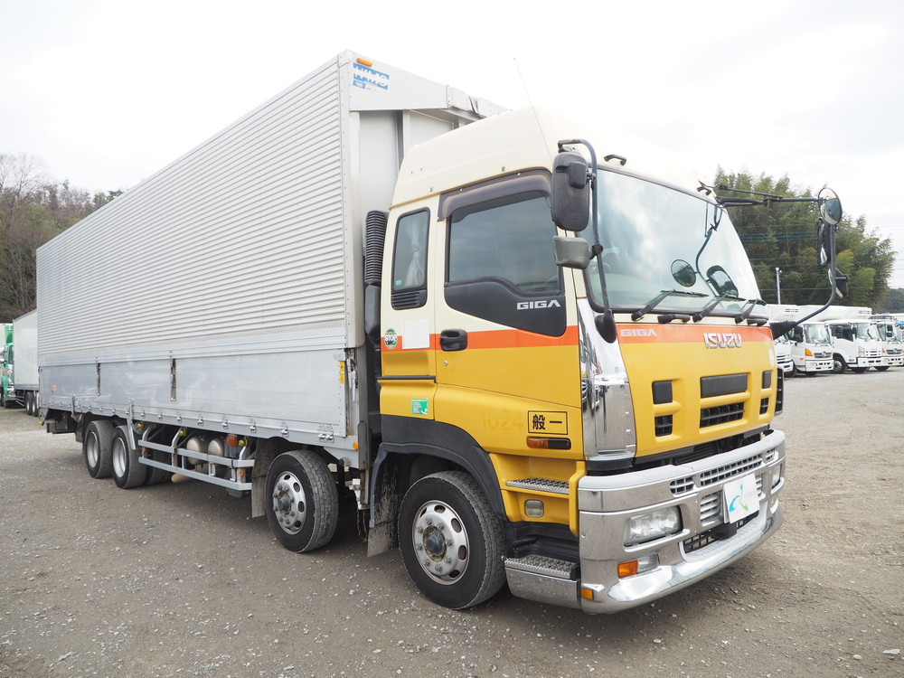 いすゞ ギガ ウイング車 大型 PKG-CYJ77W8 年式 H20[写真05]