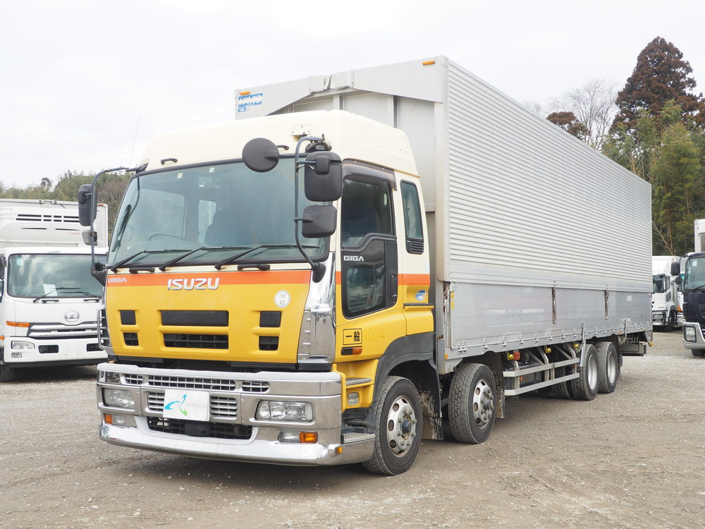いすゞ ギガ ウイング車 大型 PKG-CYJ77W8 年式 H20[写真01]