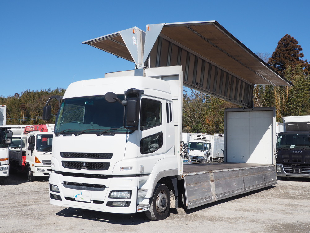 三菱ふそう スーパーグレート ウイング車 大型 BKG-FS54JZ 年式 H21[写真08]