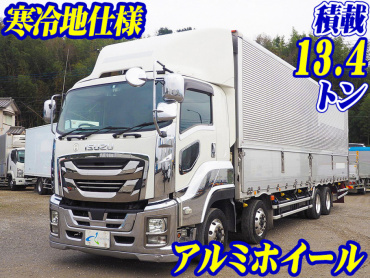 いすゞ ギガ ウイング車 大型 QPG-CYJ77B 年式 H28[写真02]
