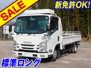 いすゞ エルフ 平ボディ 小型 TRG-NLR85AR 年式 H27[写真02]