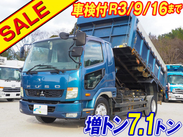 三菱ふそう ファイター ダンプ 中増t LKG-FK62FZ 年式 H22[写真02]