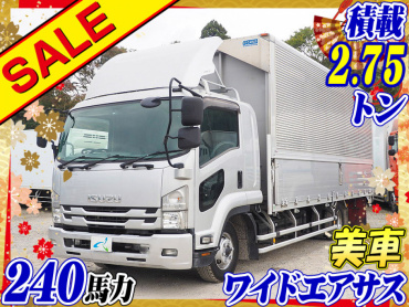 いすゞ フォワード ウイング車 中型 TKG-FRR90T2 年式 H28[写真02]