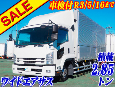 いすゞ フォワード ウイング車 中型 TKG-FRR90T2 年式 H27[写真02]