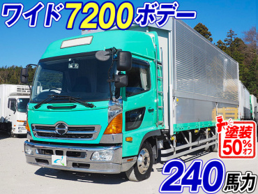 日野 レンジャー ウイング車 中型 TKG-FD7JPAA 年式 H27[写真02]