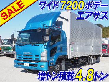 いすゞ フォワード ウイング車 中増t PKG-FSR34T2 年式 H21[写真02]