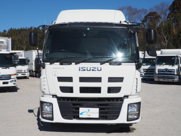 いすゞ ギガ 平ボディ 大型 QKG-CYJ77A 年式 H27 [写真03]