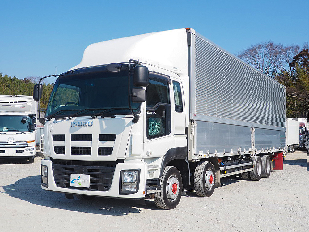 いすゞ ギガ ウイング車 大型 QKG-CYJ77A 年式 H27[写真01]