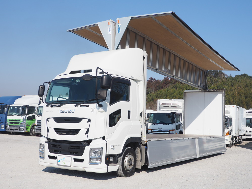 いすゞ ギガ ウイング車 大型 2PG-CYJ77C 年式 H30[写真10]