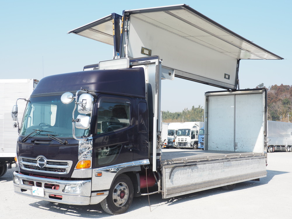 日野 レンジャー 冷凍ウイング 中型 BDG-FD8JLWG 年式 H21[写真09]