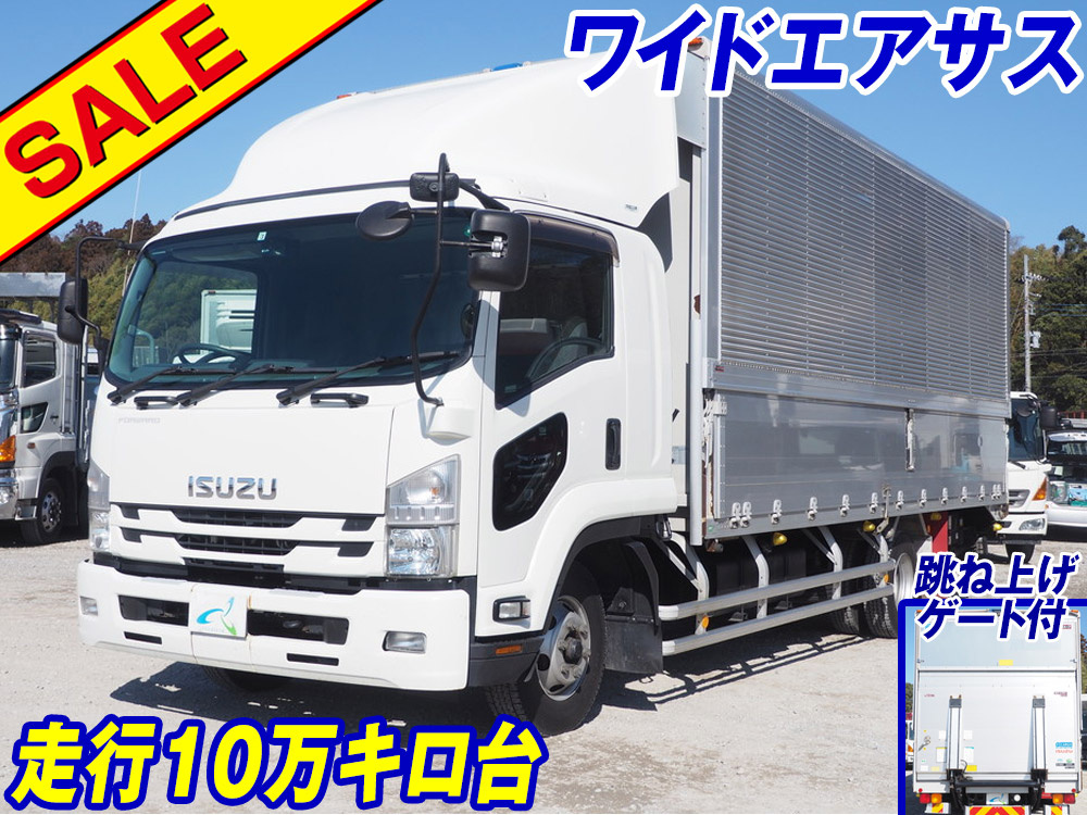 いすゞ フォワード ウイング車 中型 TKG-FRR90T2 年式 H27[写真02]