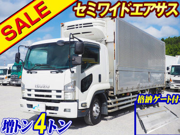 いすゞ フォワード 冷凍ウイング 中増t PKG-FSR34T2 年式 H22[写真02]