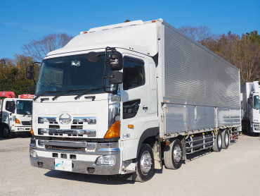 日野 グランドプロフィア ウイング車 大型 QKG-FW1AXBG 年式 H25 [写真01]