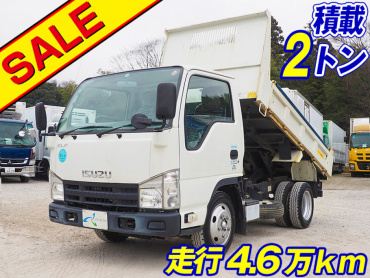 いすゞ エルフ ダンプ 小型 TKG-NJR85AD 年式 H26[写真02]