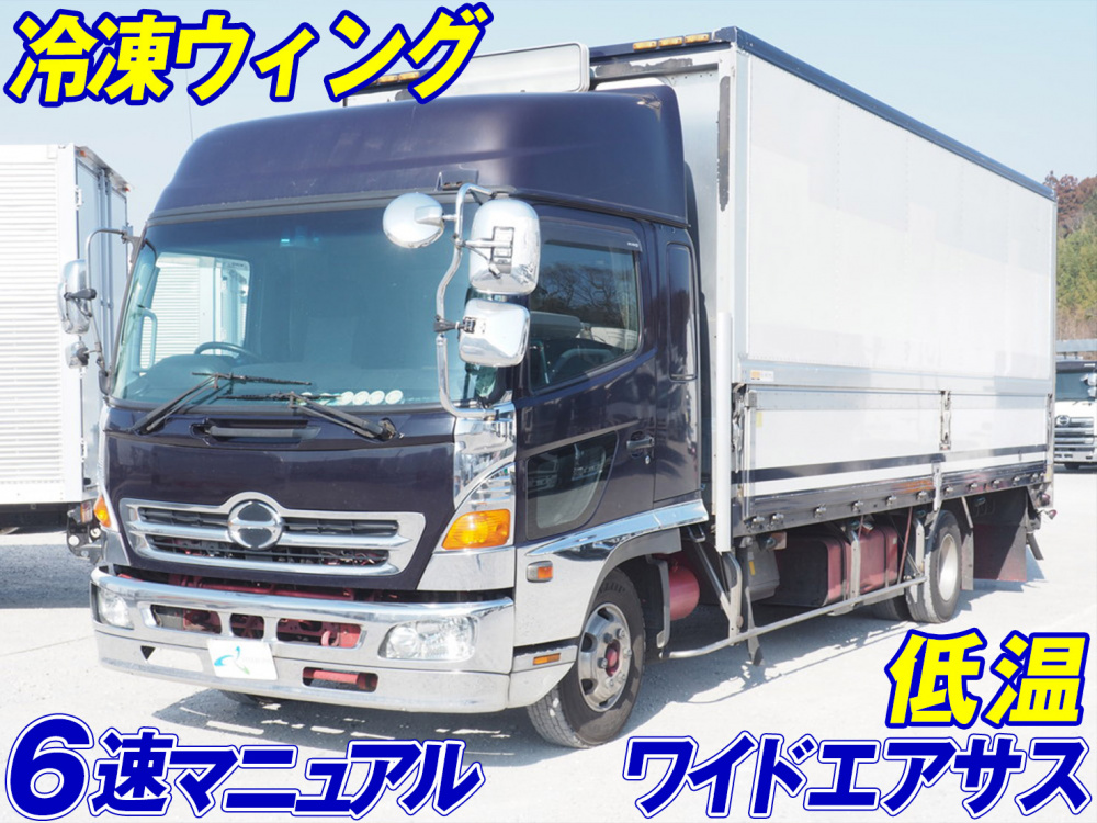 日野 レンジャー 冷凍ウイング 中型 BDG-FD8JLWG 年式 H21[写真02]