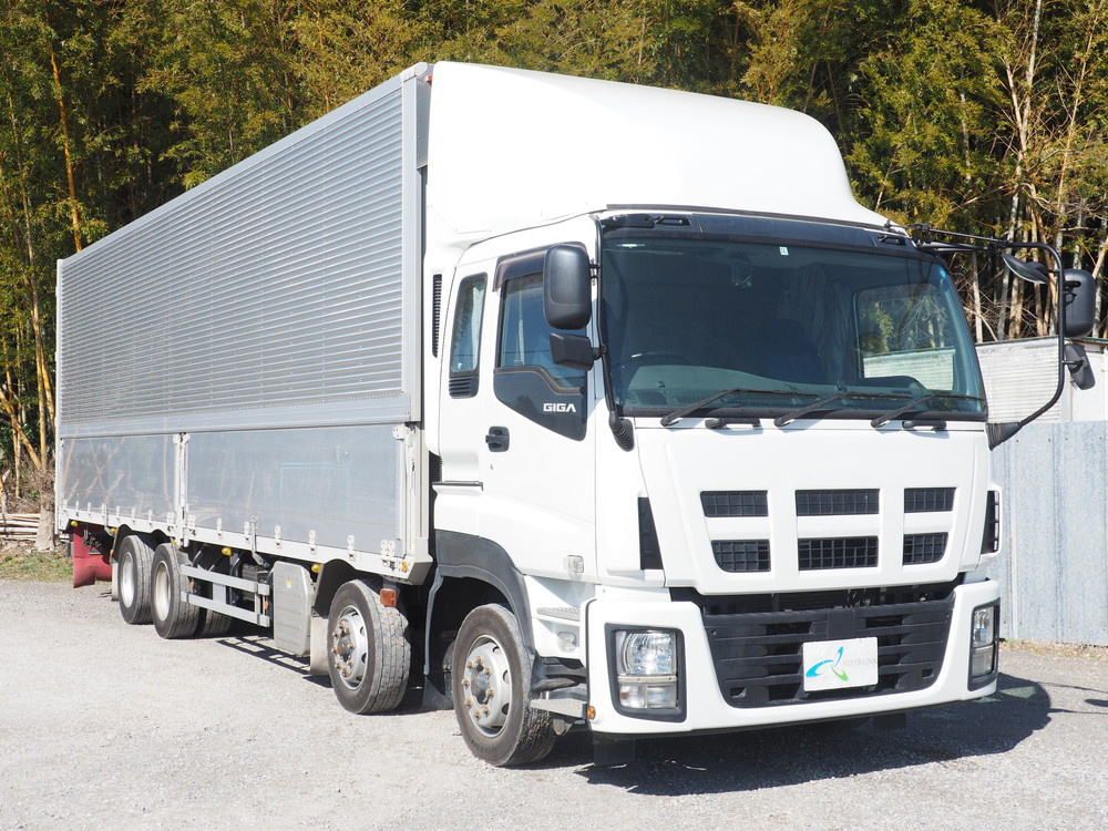 いすゞ ギガ ウイング車 大型 QKG-CYJ77A 年式 H27[写真04]