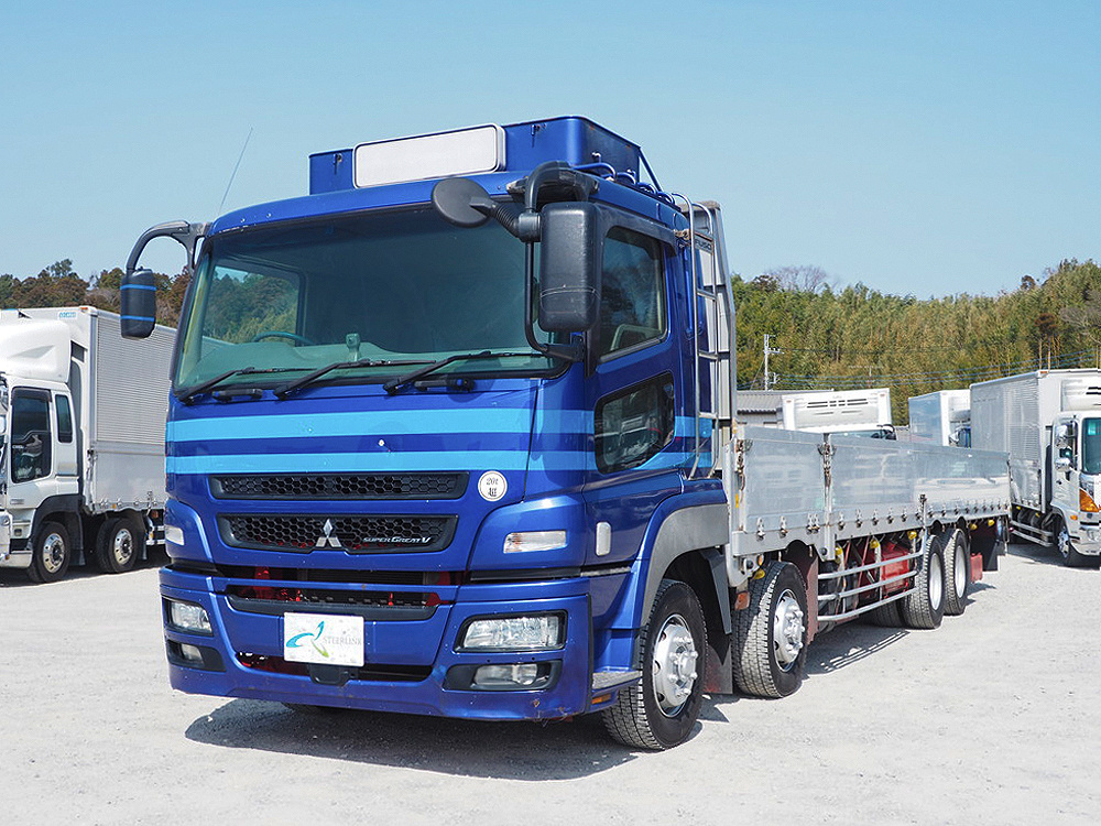 三菱ふそう スーパーグレート 平ボディ 大型 QKG-FS54VZ 年式 H24[写真01]