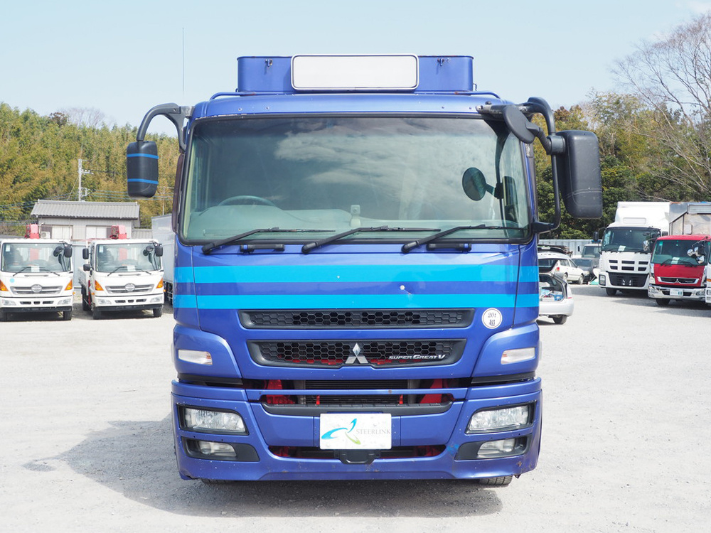 三菱ふそう スーパーグレート 平ボディ 大型 QKG-FS54VZ 年式 H24[写真04]