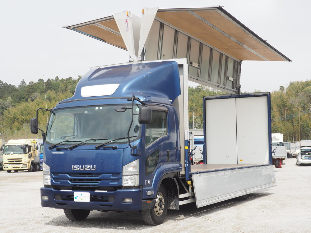 いすゞ フォワード ウイング車 中型 TKG-FRR90T2 年式 H27[写真09]