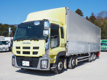 いすゞ ギガ ウイング車 大型 QKG-CYJ77A 年式 H27 [写真01]