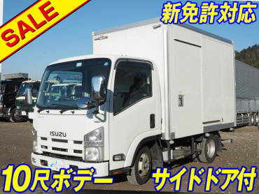 いすゞ エルフ バン車 小型 BKG-NLR85AN 年式 H22[写真02]