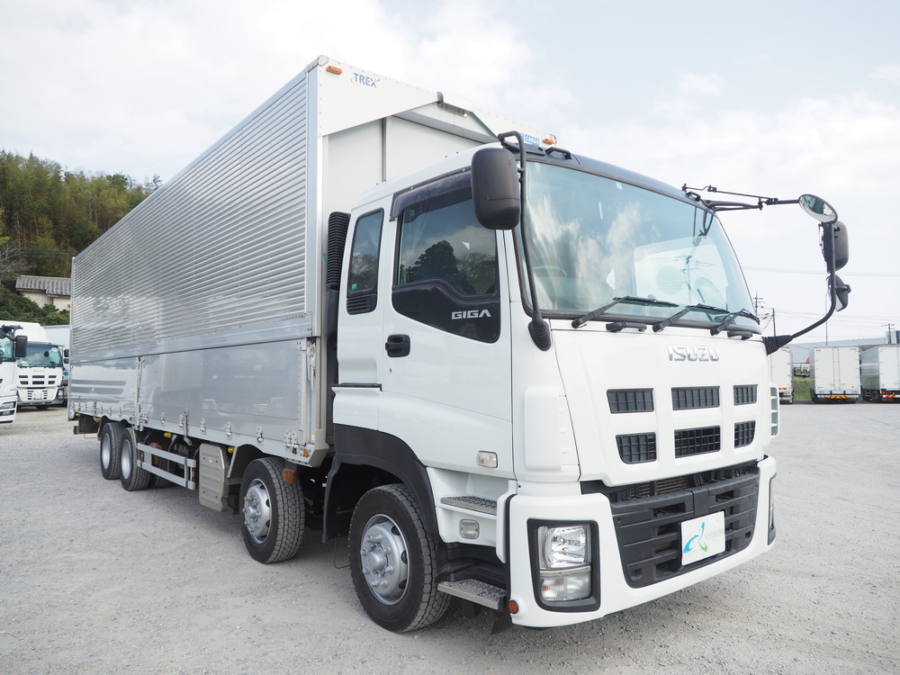 いすゞ ギガ ウイング車 大型 QKG-CYJ77A 年式 H27[写真04]