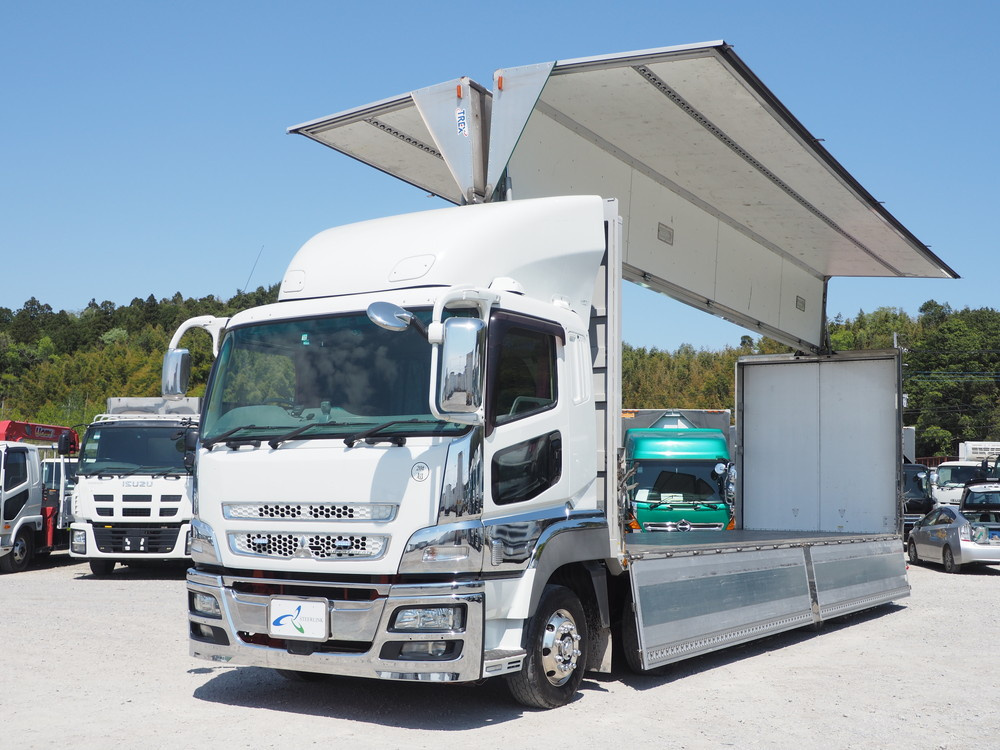 三菱ふそう スーパーグレート ウイング車 大型 QKG-FS54VZ 年式 H26[写真08]