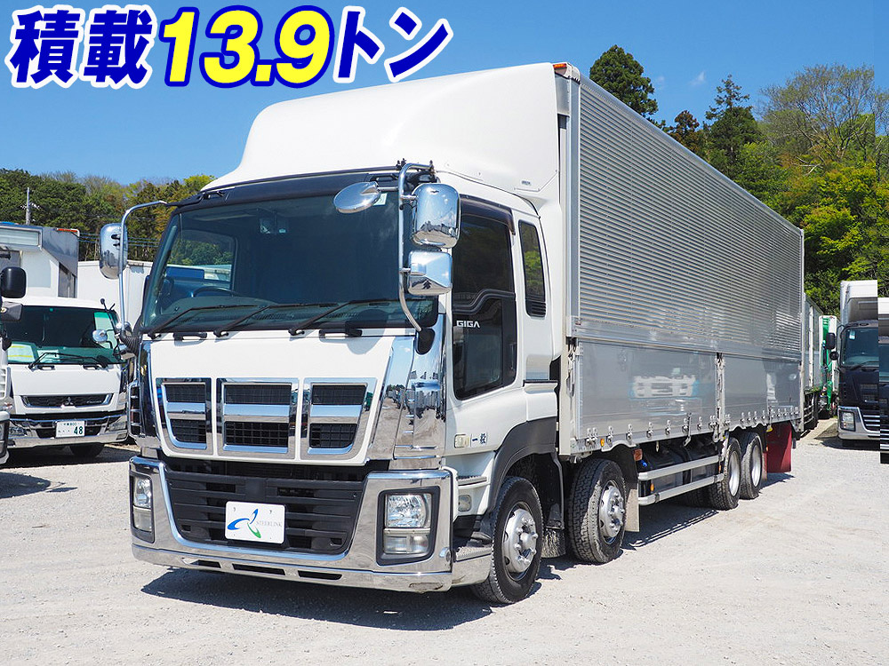 いすゞ ギガ ウイング車 大型 QKG-CYJ77A 年式 H27[写真02]