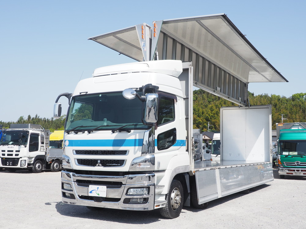 三菱ふそう スーパーグレート ウイング車 大型 QPG-FS65VZ 年式 H27[写真12]