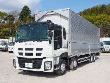いすゞ ギガ ウイング車 大型 QKG-CYJ77A 年式 H27 [写真01]