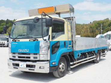 いすゞ フォワード 平ボディ 中型 TKG-FRR90T2 年式 H26 [写真01]