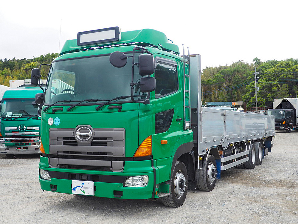 日野 グランドプロフィア 平ボディ 大型 QKG-FW1EXBG 年式 H24[写真01]