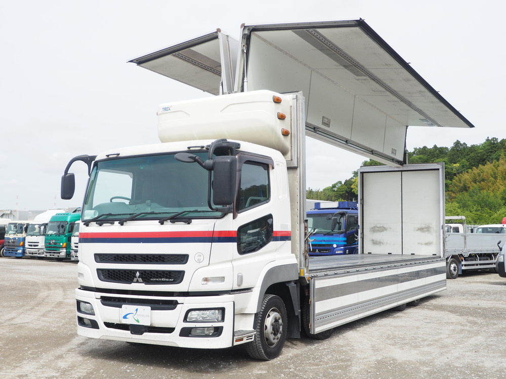 三菱ふそう スーパーグレート 冷凍ウイング 大型 QKG-FS54VZ 年式 H24[写真08]