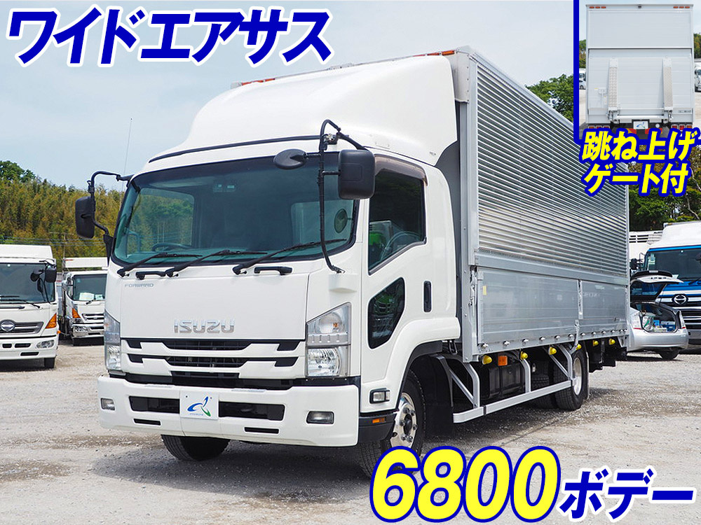 いすゞ フォワード ウイング車 中型 TKG-FRR90T2 年式 H25[写真02]